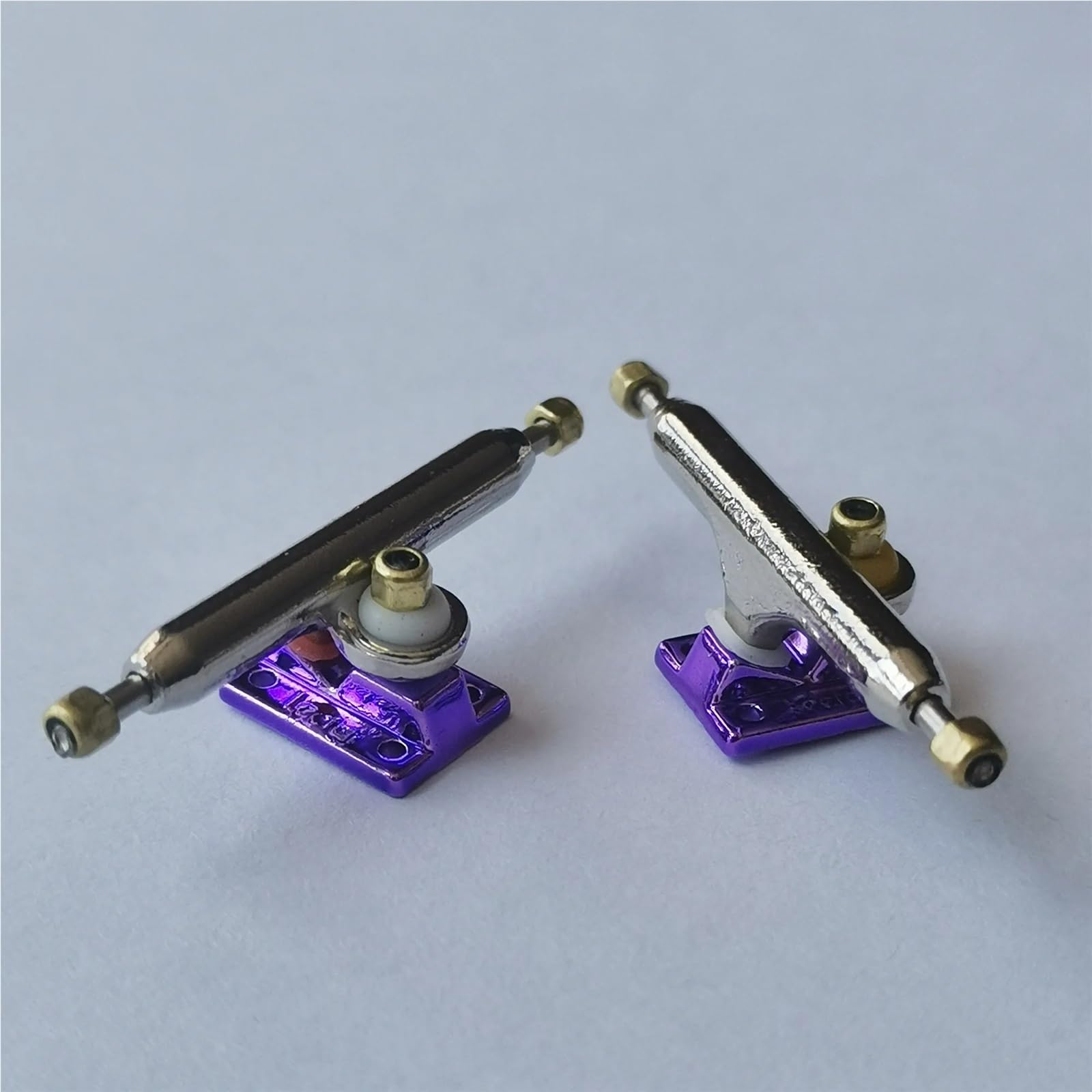 Mini skateboard professionnel standard 34 mm (bleu)