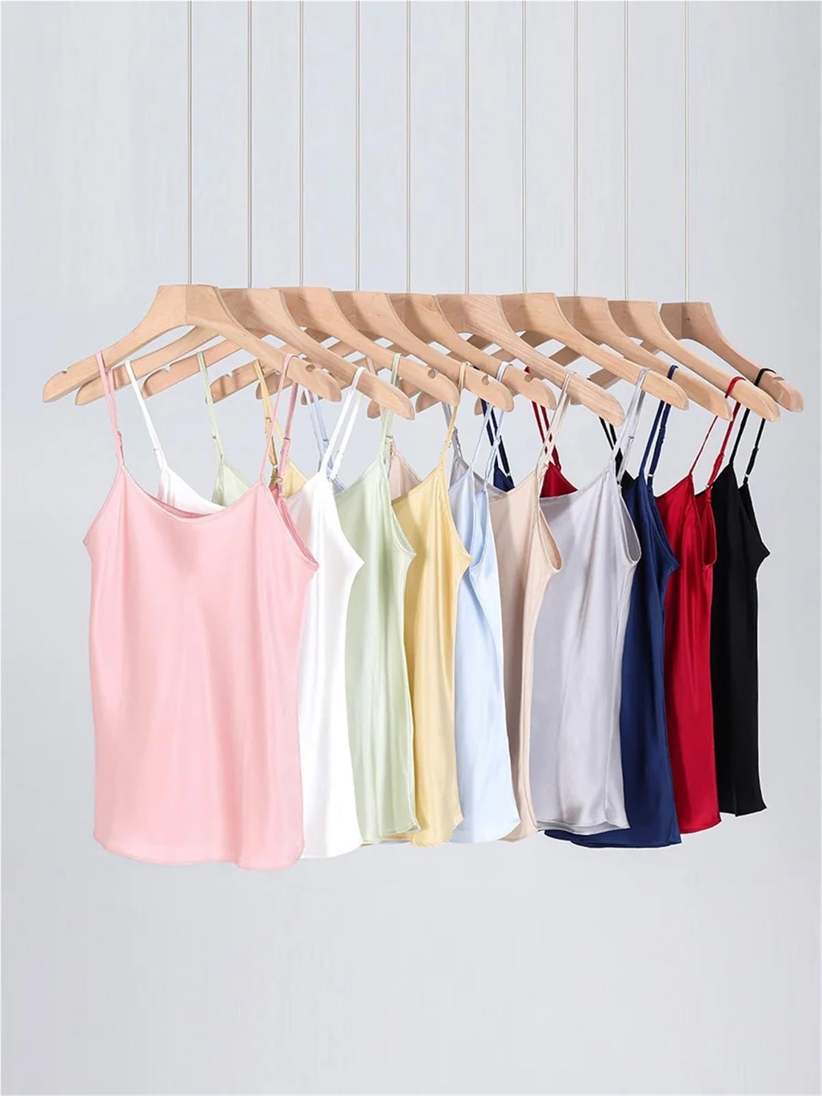 Camisolas de Seda auténtica for Mujer, Camisetas Lisas y cómodas, Camisetas básicas de Primavera y Verano. para Uso Diario, Viajes