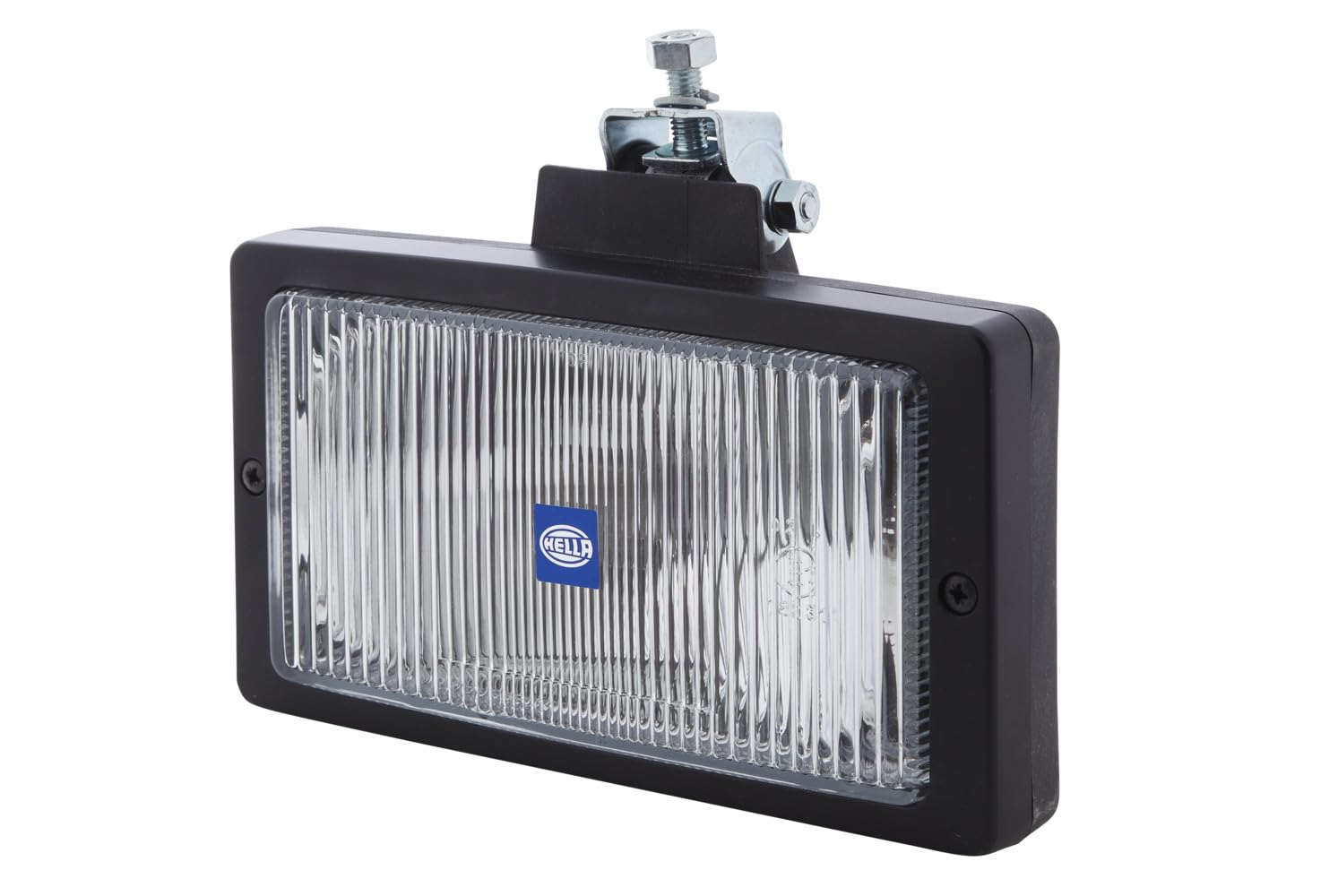 HELLA 1NE 006 300-071 Halogen-Front Fog Light - Jumbo 220 - 12/24V - rectangular - mounting - Clear diffusing lens - Lens Colour: transparent - right/left