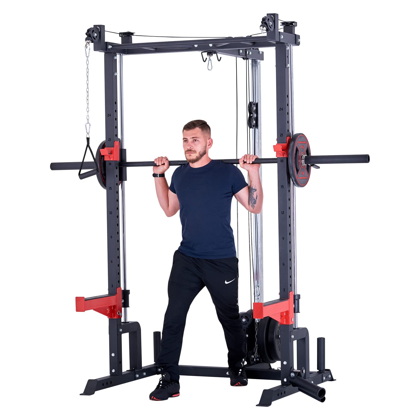 Train Hard Half Cage - Soporte para sentadillas