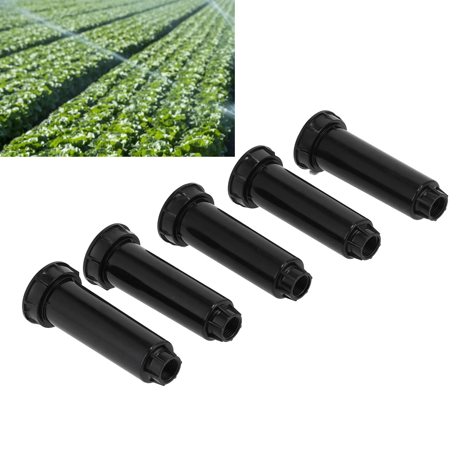 Wobbler Sprinkler 4 Stück – Wassersparend, Reichweite 46–24 M, Für Rasen & Gartenbewässerung