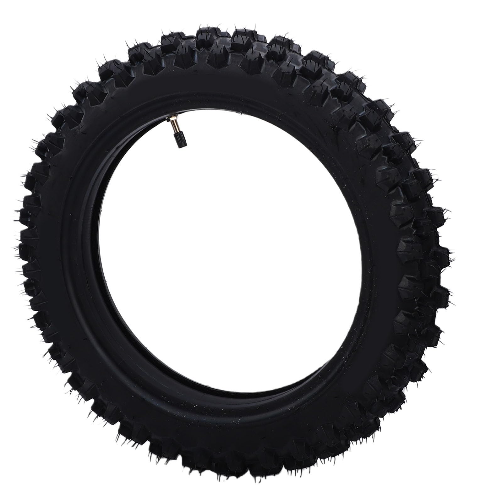 Zestaw Opon do Roweru Terenowego Off Road 60/100-14 80/100-12 | Przednie Tylne Opony Zewnętrzne z Dętkami 2,50-14 3,00-12 do Wyścigów Motocrossowych