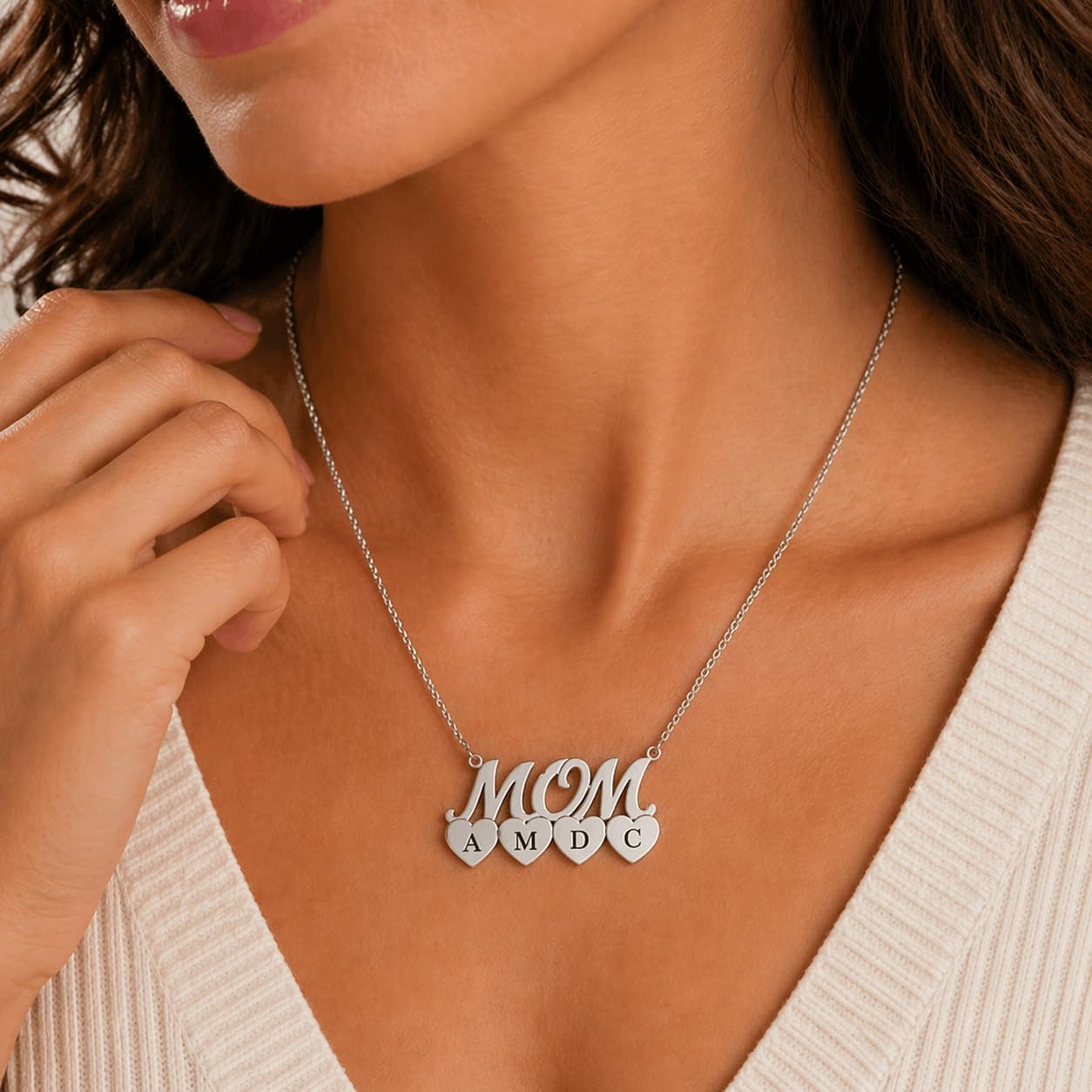 LeCalla Personalized Customized Name, Heart, Couple, Initial, Year, Graduation Necklace for Women