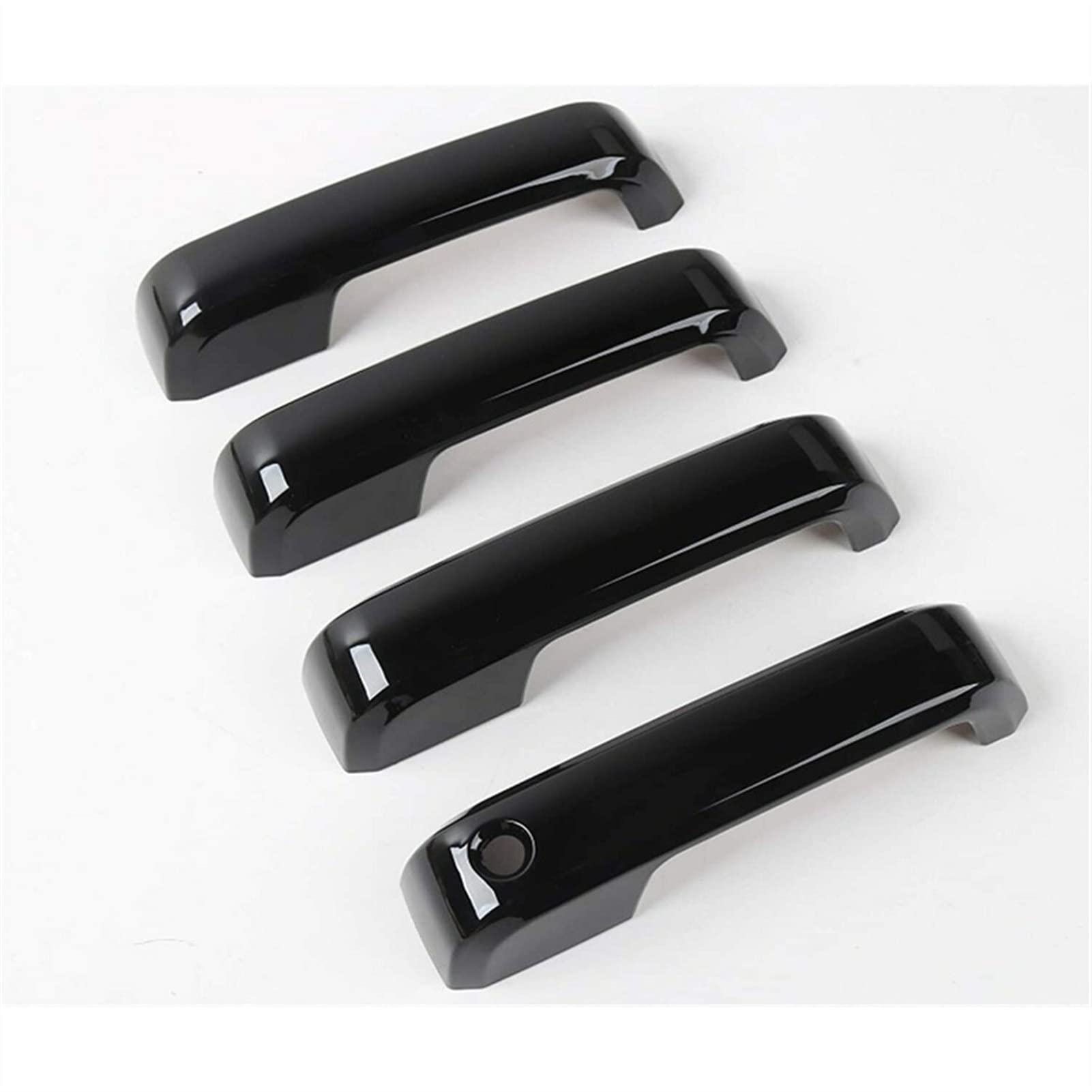 Fahbstr 1 Exterior Door Handle Cover For F150 2015-2020 Black Carbon Fiber Print Look 4 Door Handle Covers(1)