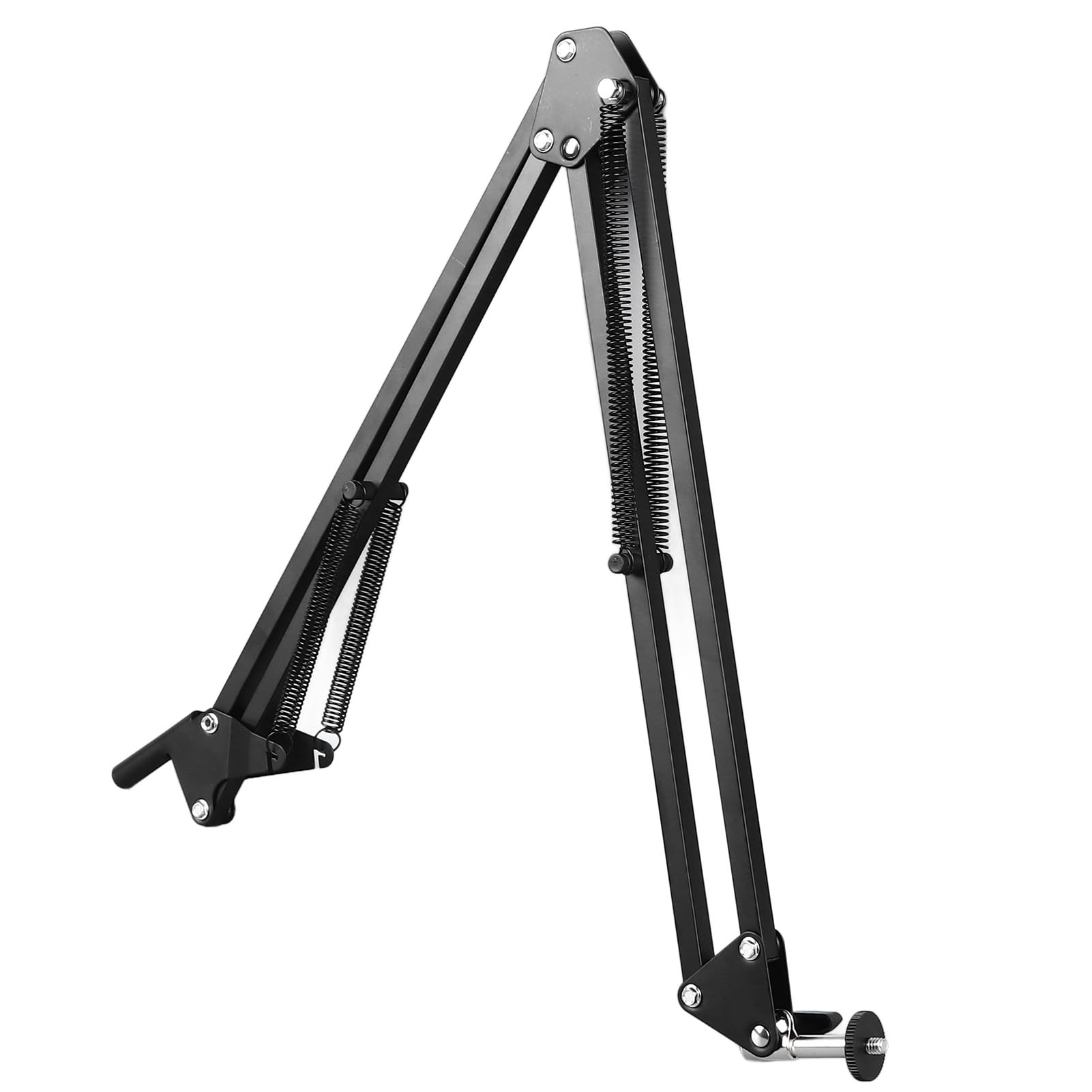 Microscopio Monocular de Soporte Flexible con Brazo Ajustable de 360°, Anillo de Lente de 42 Mm, Soporte Plegable para Cámara Industrial
