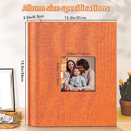 image for Artfeel Photo Album 4x6 with 600 Pockets,Slip-in Picture Albums,Linen 