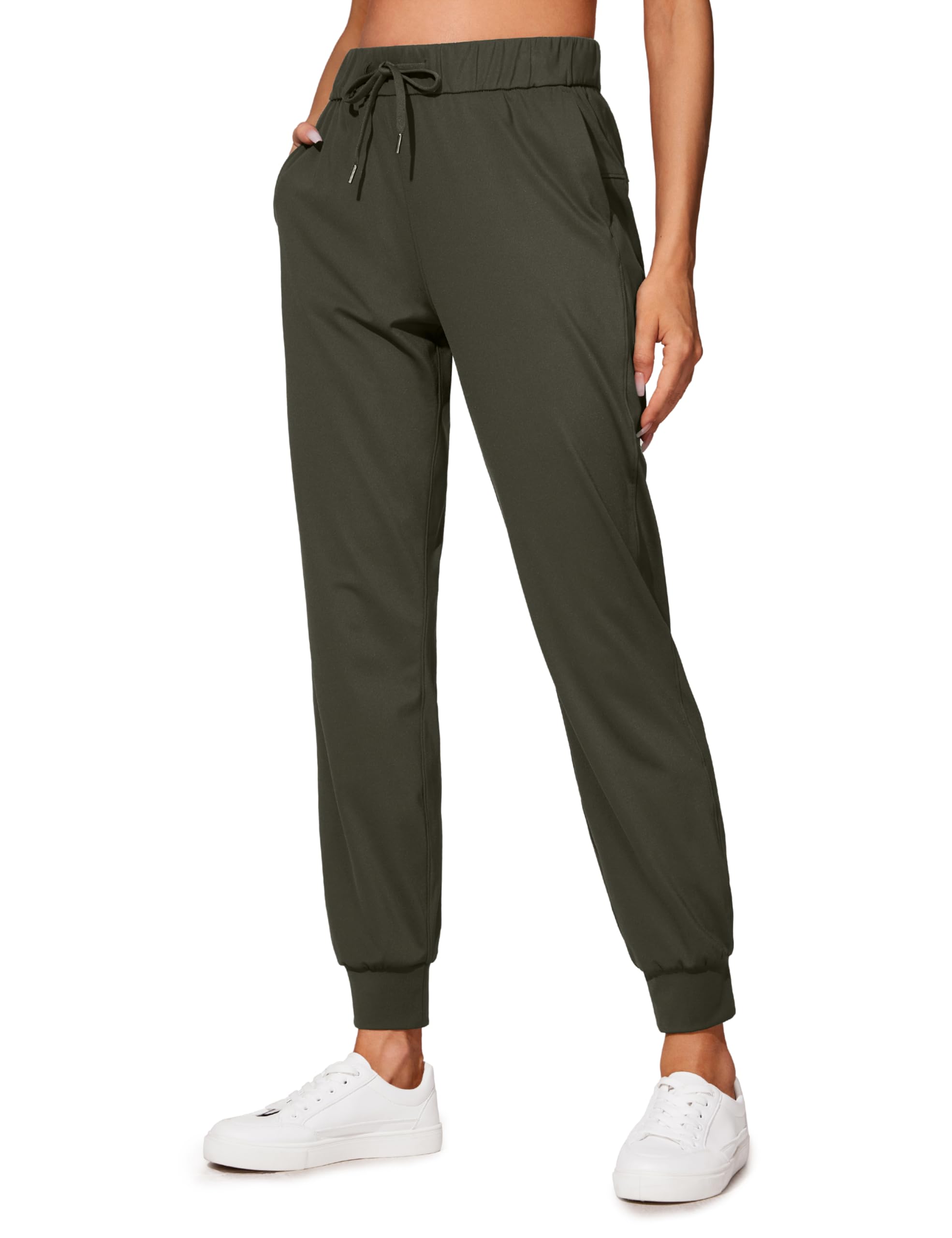 CRZ YOGA 4-Way Stretch Workout Joggers for Women