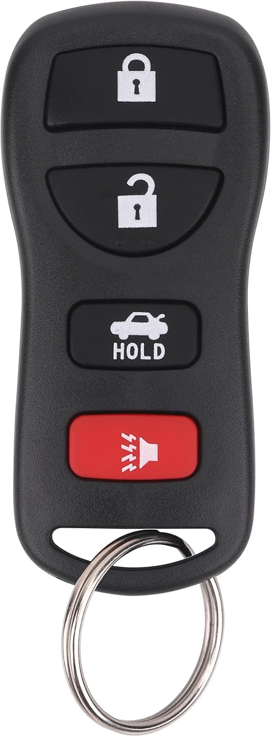 Vurkcy Key Fob Replacement for 2005-2015 Nissan Armada/ 07-17 Sentra/ 02-06 Altima Maxima/ 03-09 350Z/ 04-09 Quest/ 03-09 Infiniti FX35/ 08-11 EX35/ 03-08 FX45/ 03-06 G35/ 02-04 I35/ 04-07 QX56