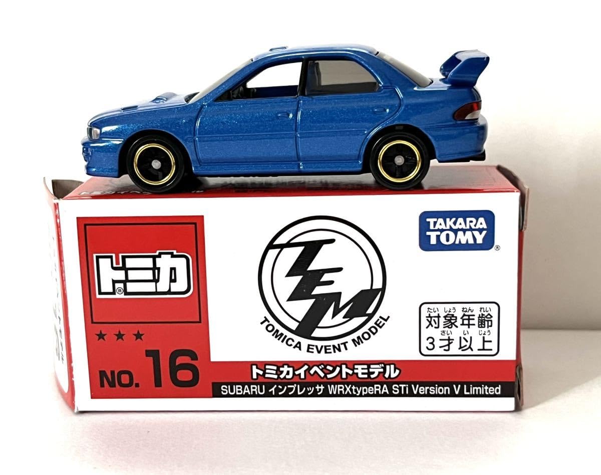 Amazon.co.jp: トミカ イベントモデル 16 インプレッサ WRX typeRA STi 