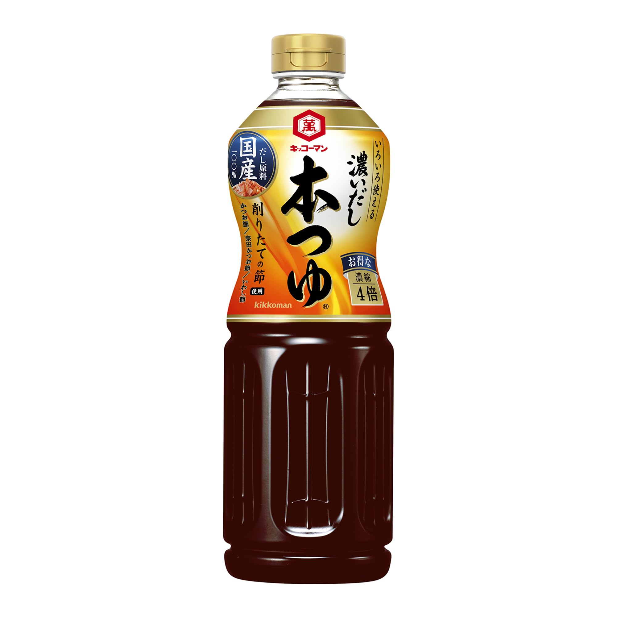 キッコーマン 濃いだし本つゆ 1L