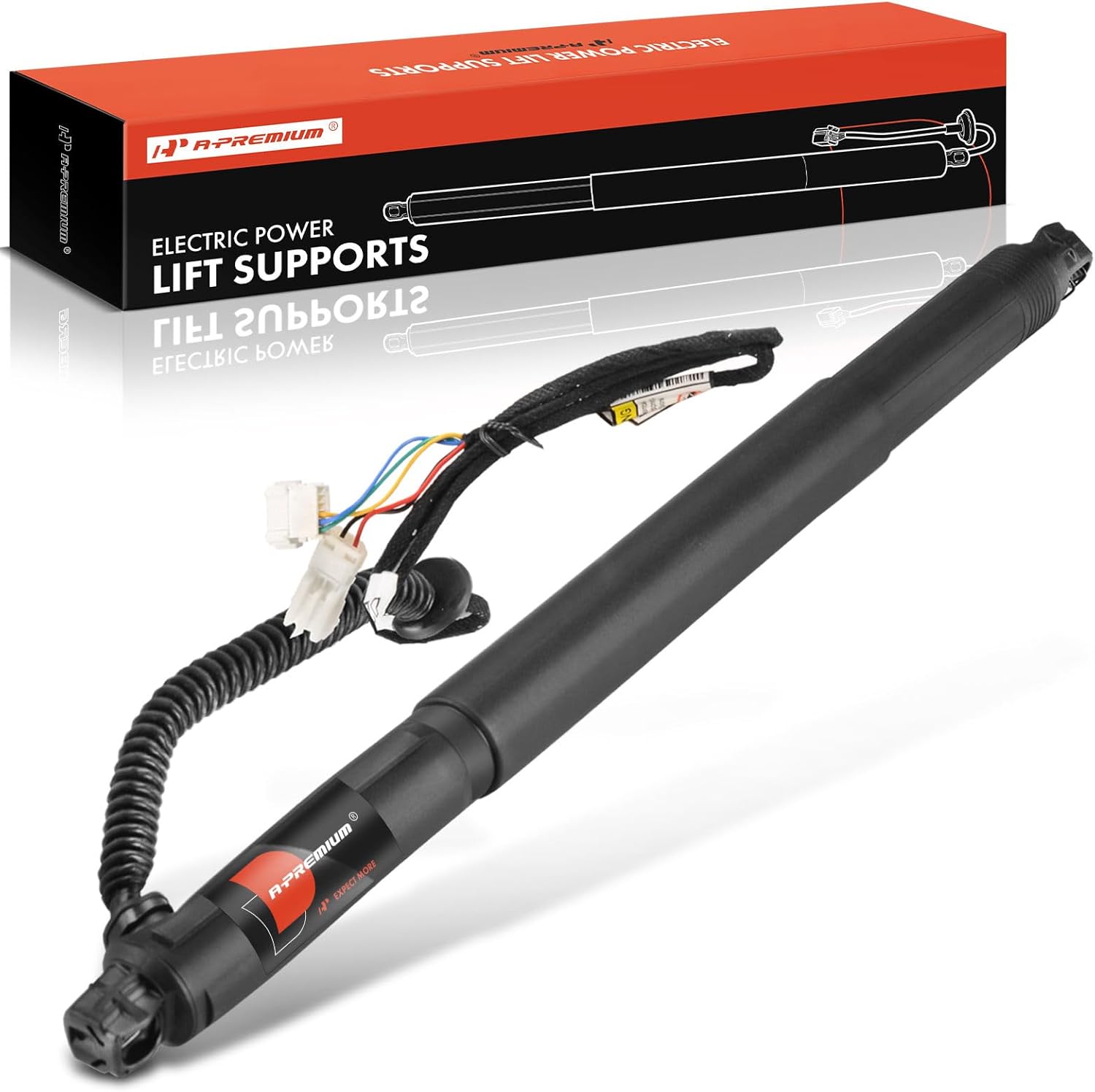A-Premium Rear Right Tailgate Power Lift Support Shock Strut Compatible with BMW E71 E72 X6 2007-2014 Sport Utility