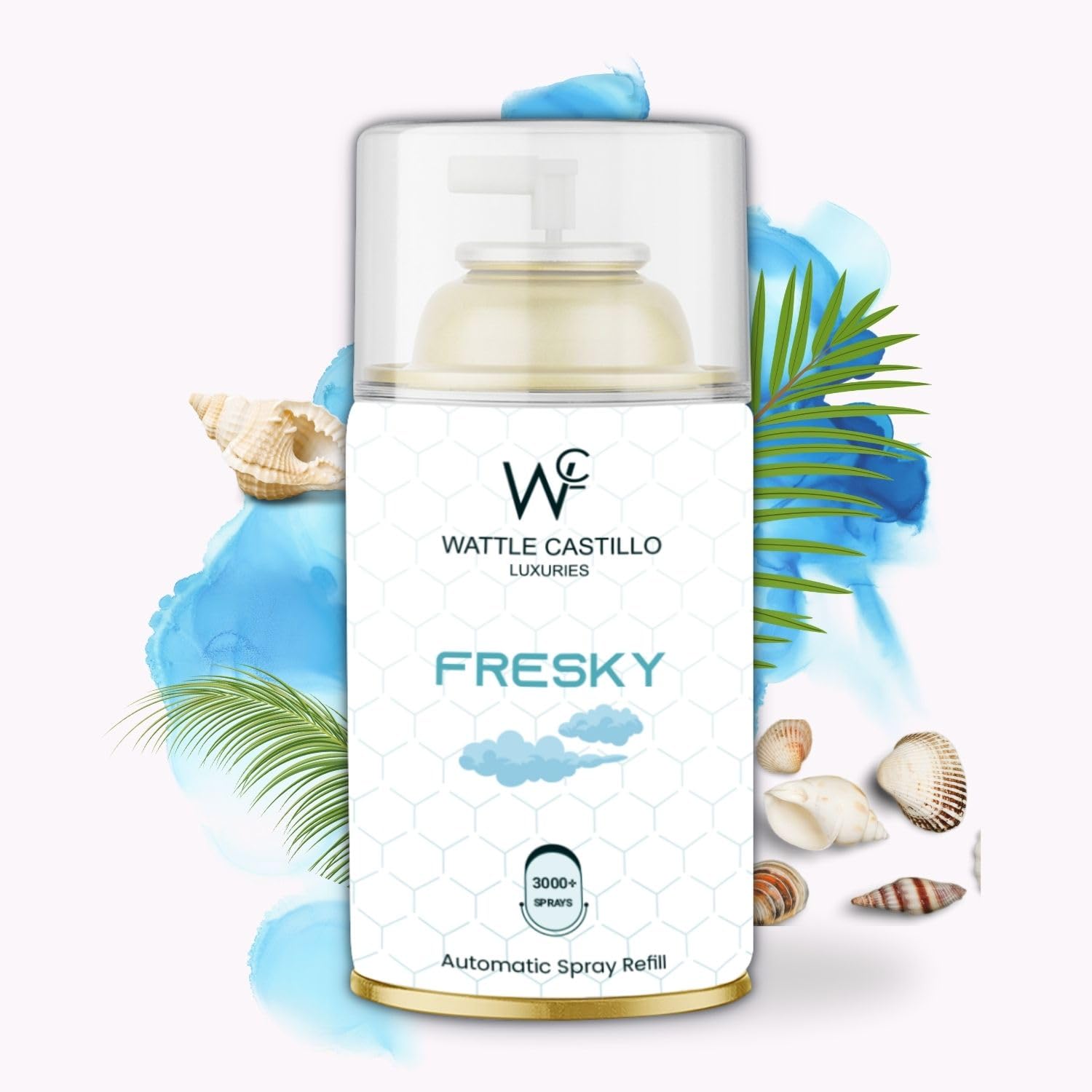 Wattle castillo Automatic Refill - Automatic Room Fresheners | Relax Lemon Leaf | 3000+ Sprays Guaranteed | Lasts up to 90 days (265ml) (B0BN4GFTF4) Amazon Price History, Amazon Price Tracker