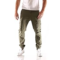 JACK & JONES Jjipaul Jjflake Akm 542 Olive Night Noos, Pantaloni Uomo