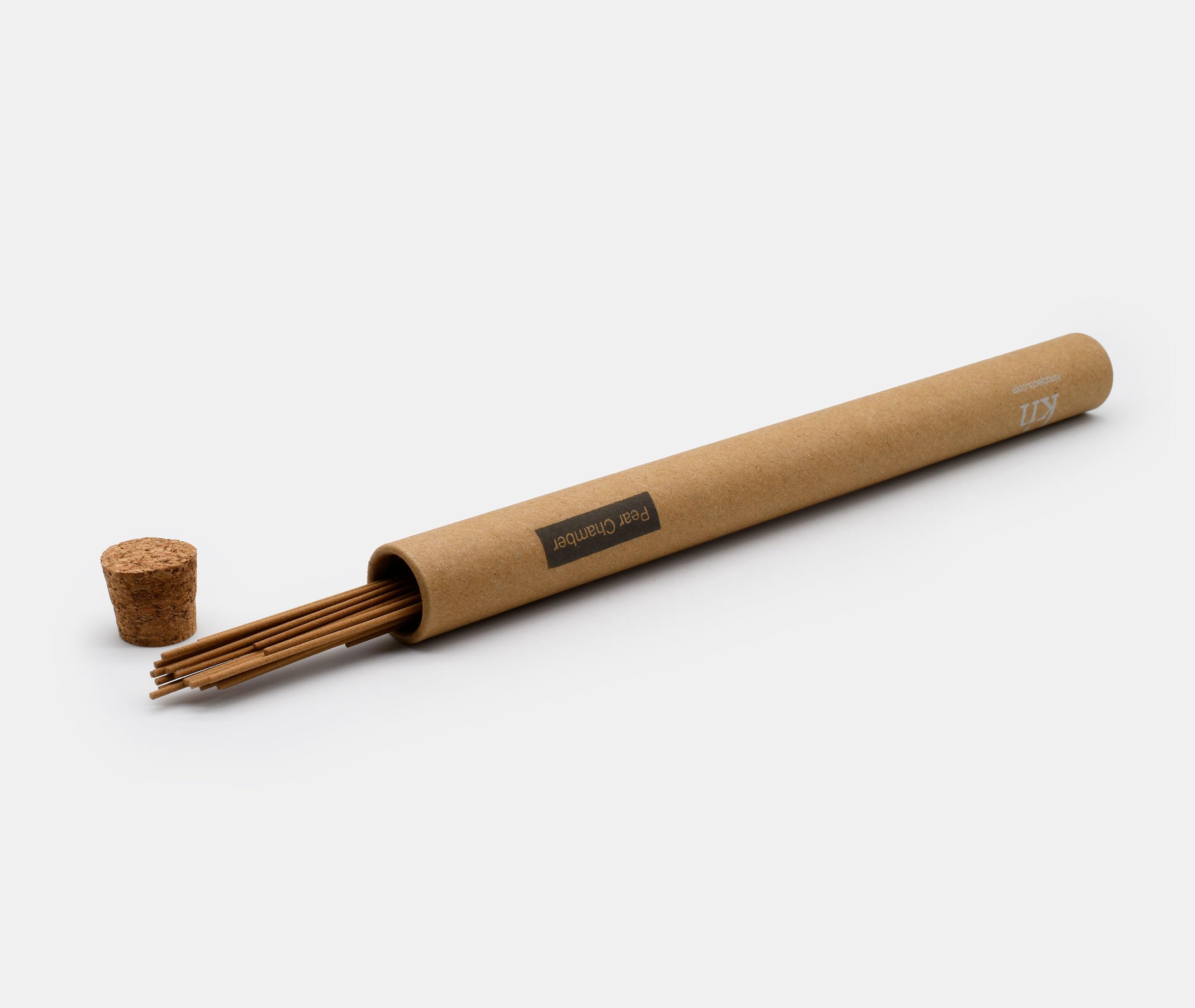 Zen Minded KIN Pear Chamber- Hochwertige Natürliche Chinesische 21-cm-Räucherstäbchen, Hergestellt Nach Jahrhundertealtem Rezept Mit Natürlichem Pear, Adlerholz Und Sandelholz Für Meditation