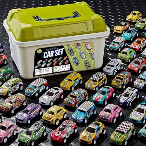 Liberty Imports 50-Pack Pull Back Cars 1:64 Mini Coches miniatura 7