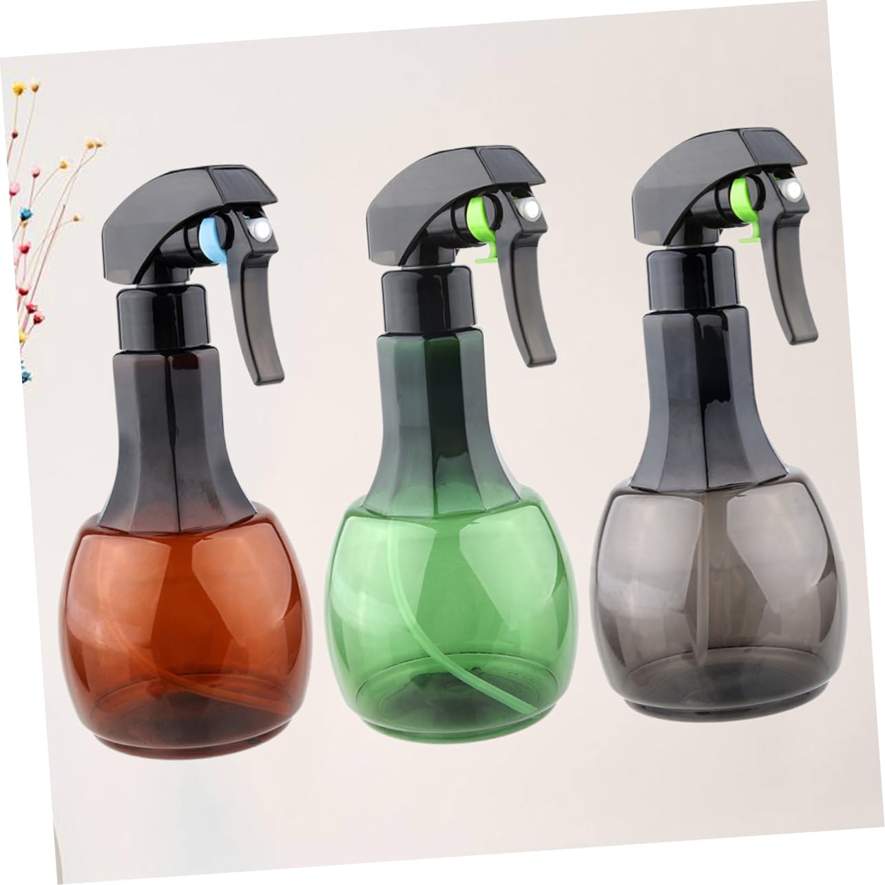 Baluue 6stücke Sprühflasche Für Haare Hochdruck Kontinuierlicher Sprühnebel Für Salon Und Zuhause Für Friseure Und Haarpflege Farbe Zufällig