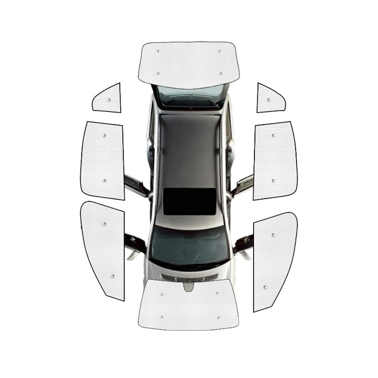 Pare-soleil couverture complète Hyundai Sonata LF contre forte chaleur