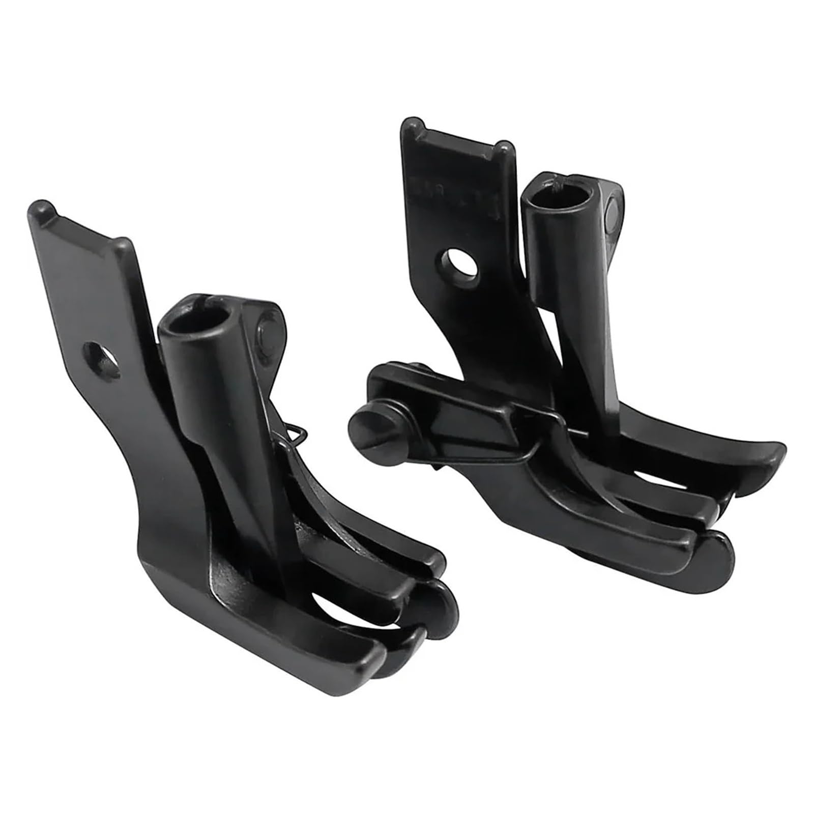 Juego de prensatelas for caminar, tuberías soldadura con cremallera guía borde for piezas máquinas coser industriales una sola aguja, 18 Uds