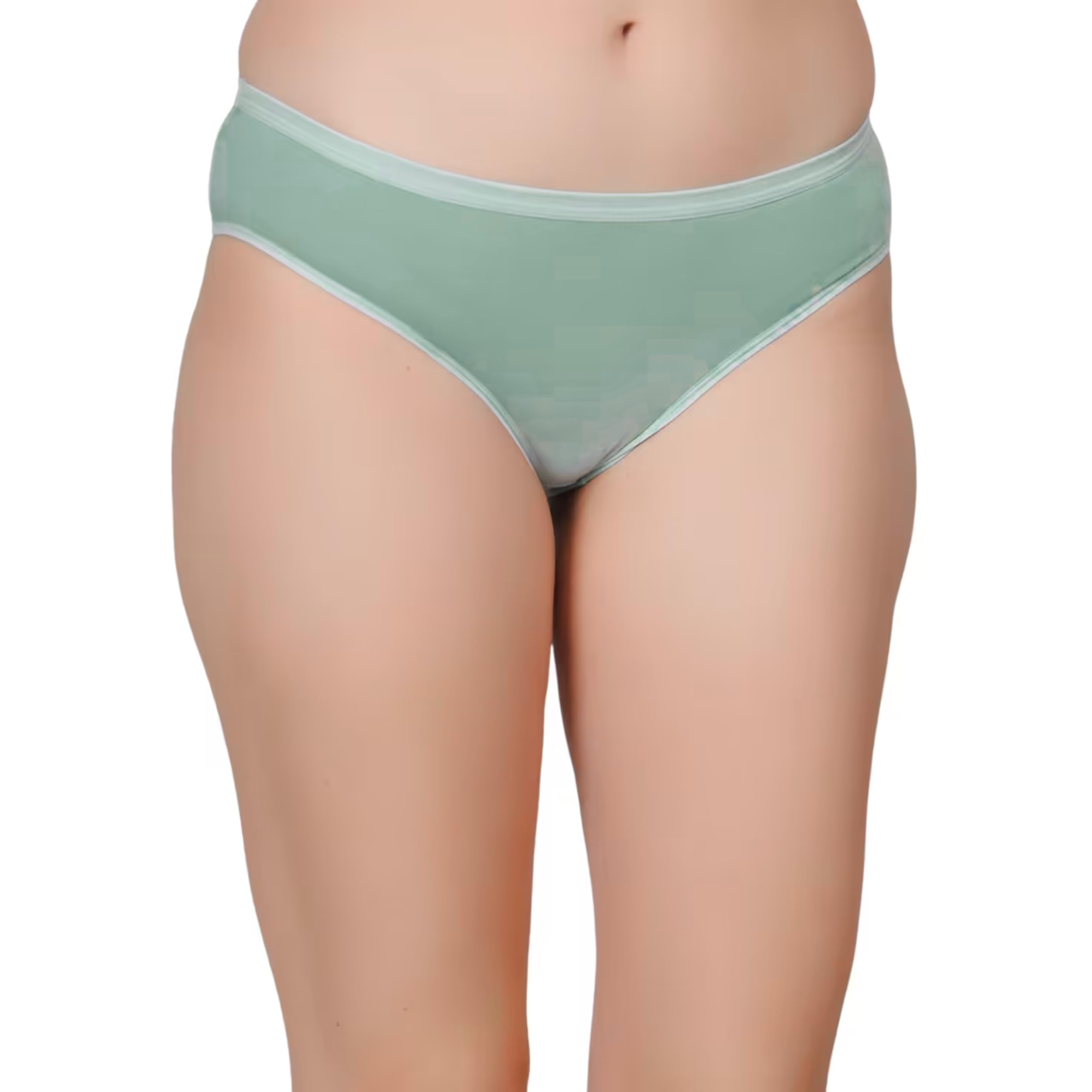 Women Seamless Bikini Panty | Soft Breathable Stretchable Low Rise Everyday Comfort Innerwear | No Visible Lines Panties for Women-image-15