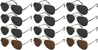 Edge I-Wear Edge I-Wear 12-Pack Wholesale Classic Aviators Sunglasses Polarized Lens N25095A-P Price In India