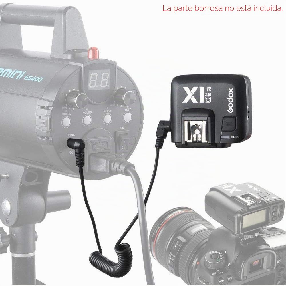 Godox X1R-C TTL Disparador de Flash inalámbrico de 2,4 G Receptor sincronización de Alta Velocidad para Canon EOS Cámaras de la Serie (X1R-C Receptor)