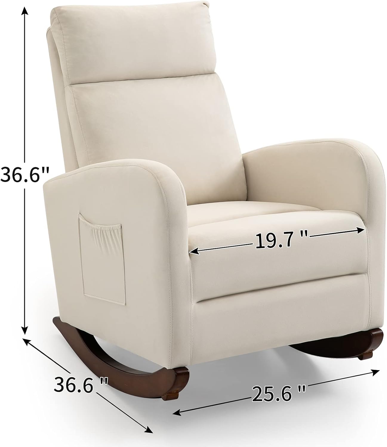 slim glider chair