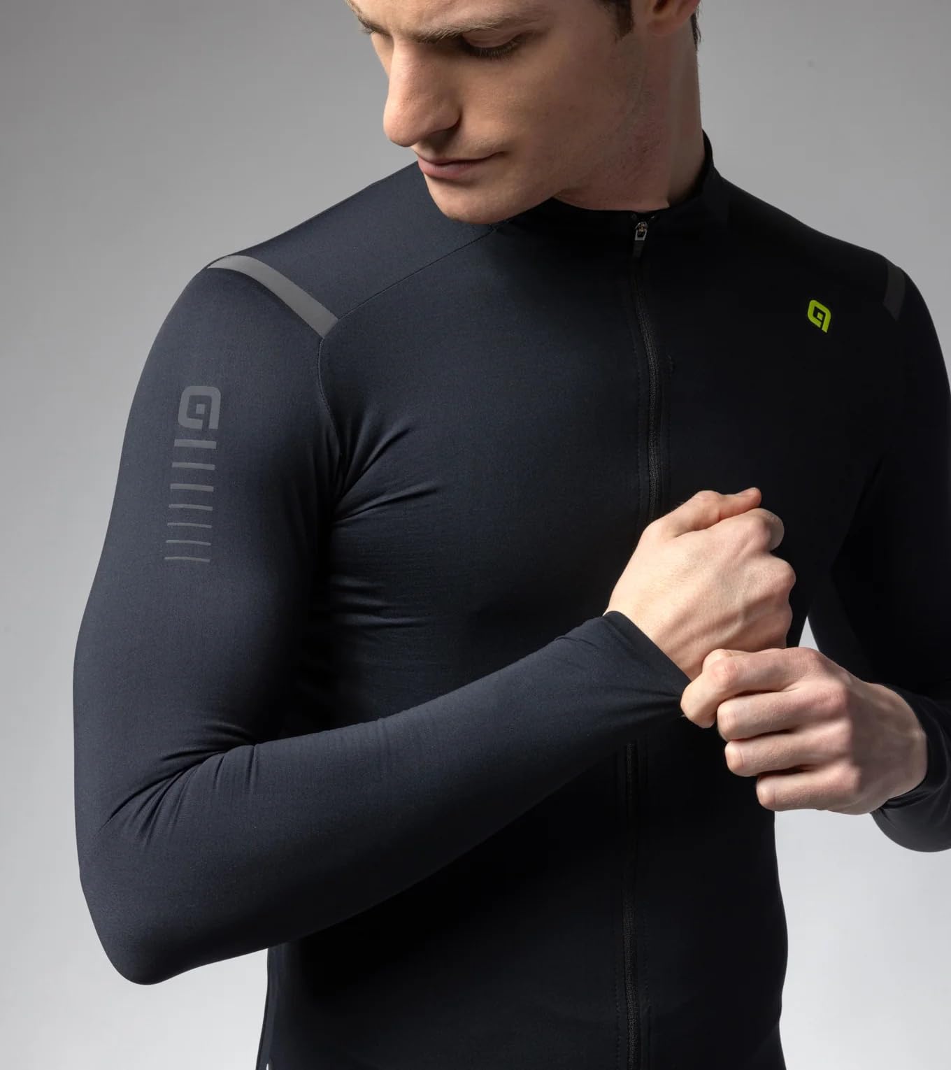 ALE' R-ev1 Warm Race 3.0 Maglia a Maniche Lunghe Uomo (Pacco da 1)