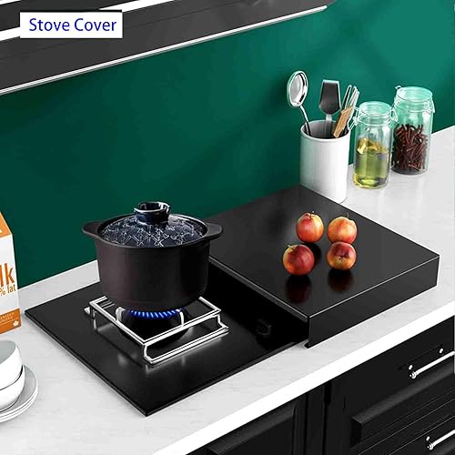 Miniatura 5 de Cubierta superior para estufa de gas, cubiertas para quemadores de estufa, tabla de fideos de acero inoxidable para estufa, fregadero de caravana,