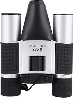 Digital Camera Telescope Portable DT08 10X25 Zooming Binoculars Digital Camera Telescope Telescope Camera Digital Camera Computer Camera TF Card Reader for Outdoor Sport DVR Video Record