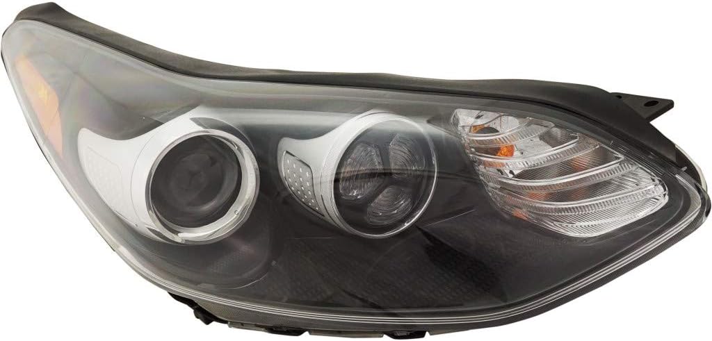 KarParts360 For Kia Sportage Headlight Assembly 2017 2018 2019 Passenger Side CAPA For KI2503198 | 92102 D9110