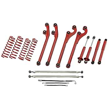 jb23用モーターファーム　サスペンションキット 2インチ一式 赤 Amazon | Motor Farm (モーターファーム) ジムニー JB23/33
