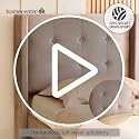 Image of Home Centre | Helios Bravo Betty Single Bed | Engineered Wood | Brown | 1 Year Warranty