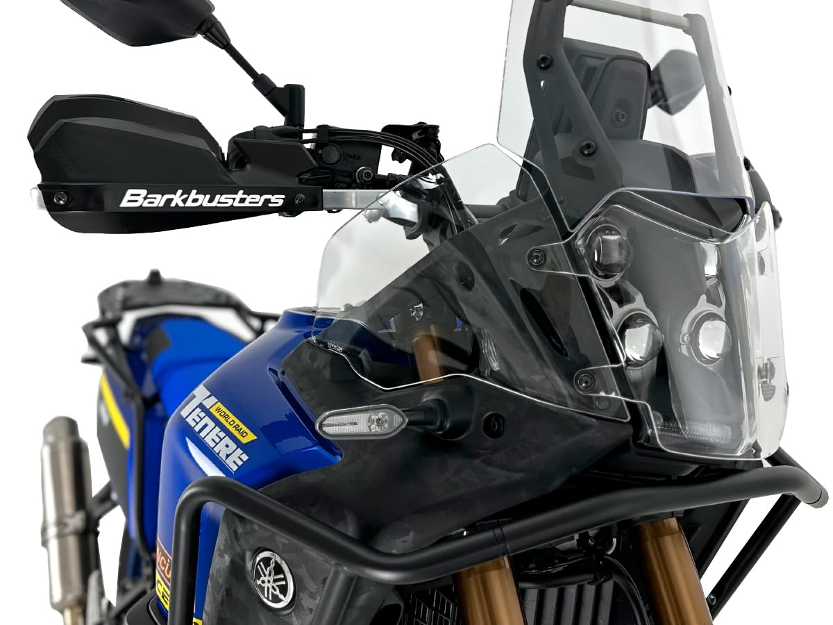 COPPIA DEFLETTORI MAGGIORATI WRS TRASPARENTE TENERE 700 WORLD RAID 2022-2024