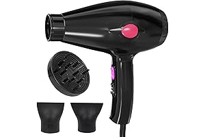 Professional Hair Dryer - 2100W High Power, Strong Wind with Diffuser for...