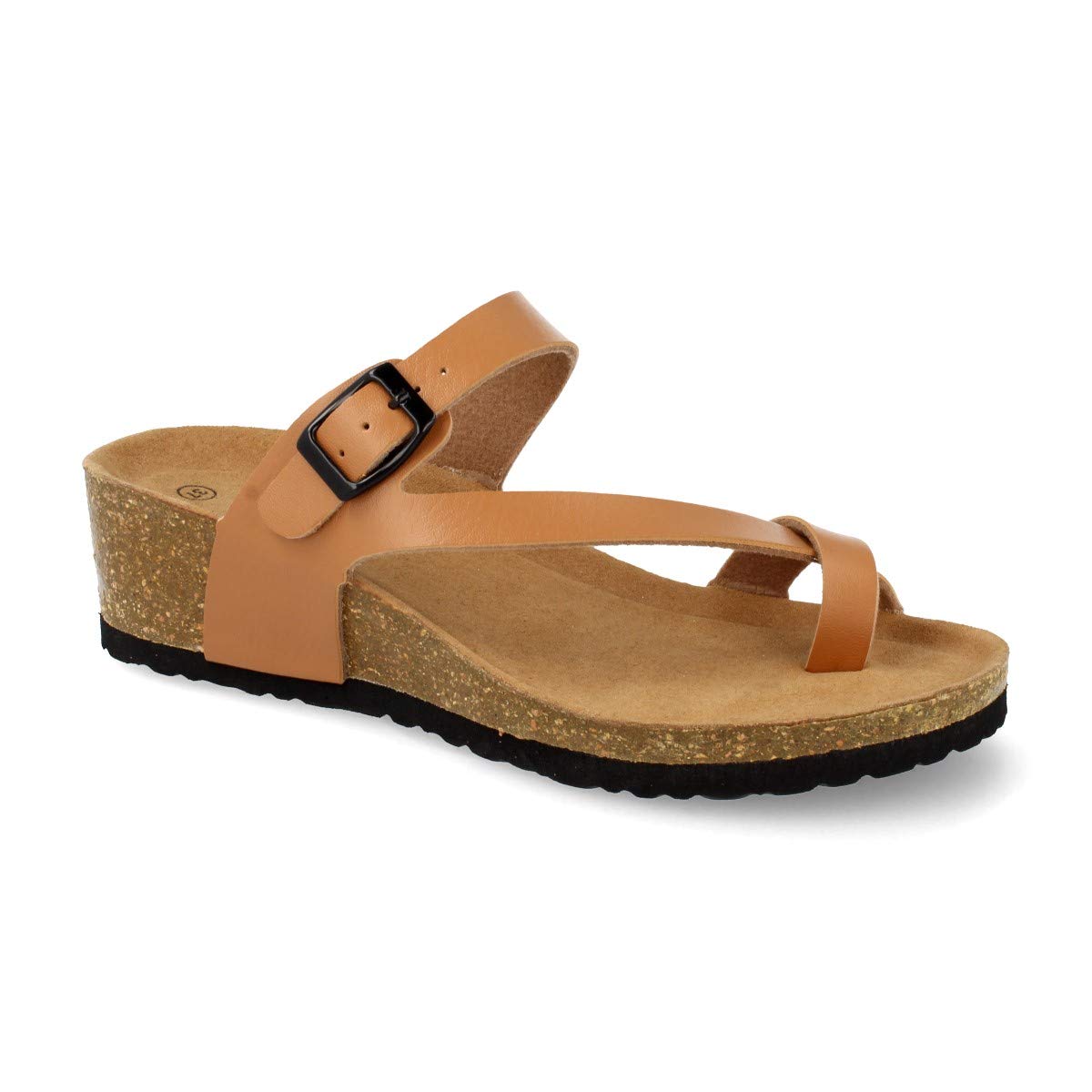 shoes&blues.es Sandalia Mujer de Esclava con Cuna Bio, Planta Anatomica y Hebilla en el Empeine. Primavera Verano 2020.