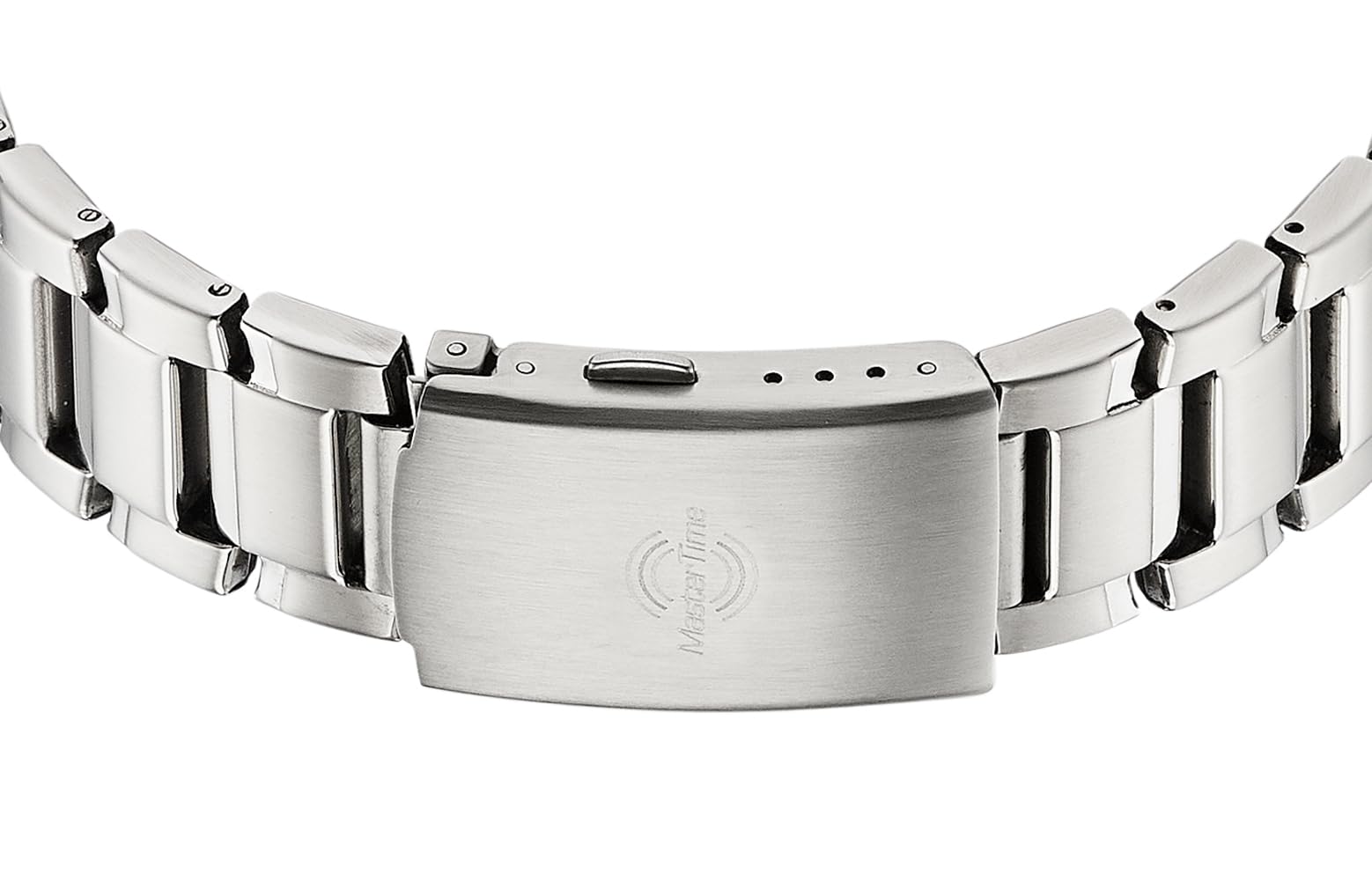Master Time Funk Quarz Herren Uhr Analog-Digital mit Edelstahl Armband MTGA-10857-21M