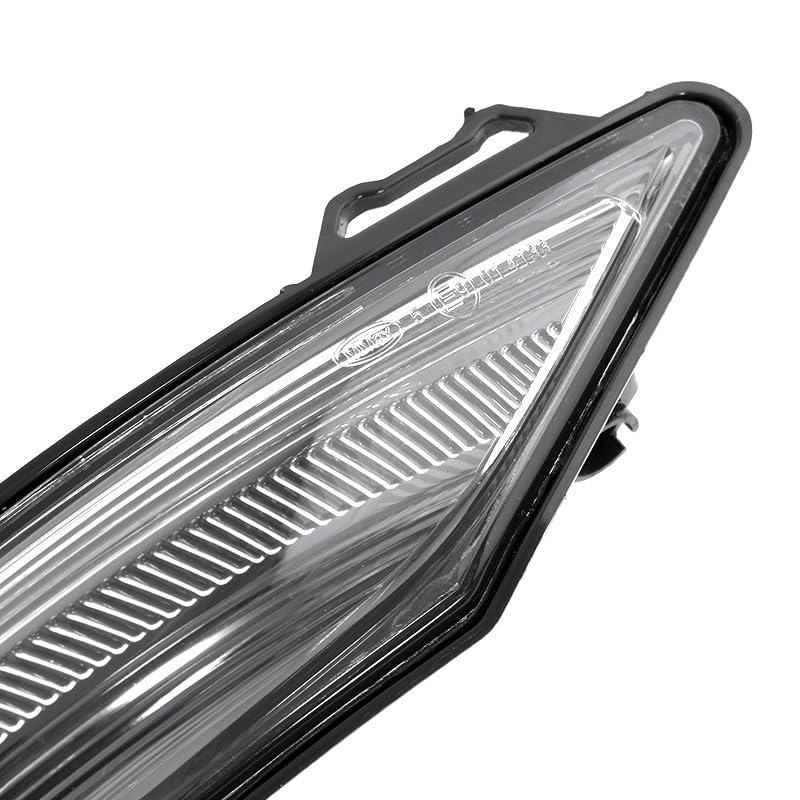 Riloer Coperchio Lente Indicatore Specchietto Per Ford Transit MK8 2014+ – Trasparente, Lato Sinistro