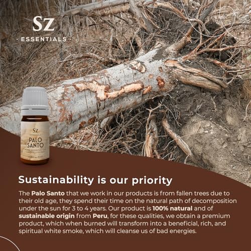 Aceite Esencial de Palo Santo 100% Puro 5 mL miniatura 3