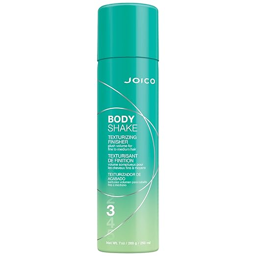 Joico Body Shake Texturizing Spray – Adds Instant Volume & Touchable Texture for All Hair Types, 250 mL