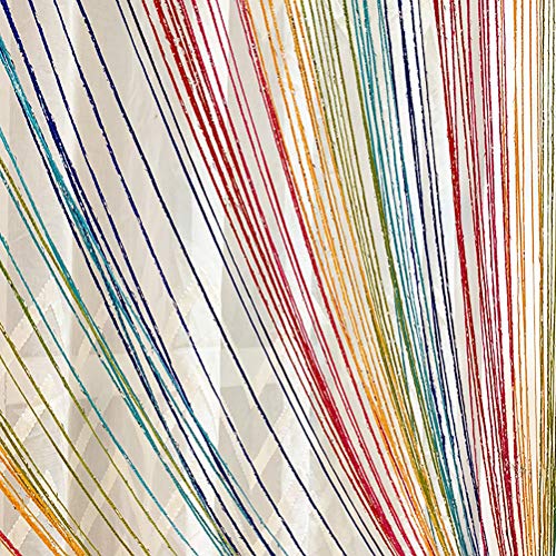 Home Decor Sequin Curtain For Doorway,Door String Curtains, 39X79 Inch Hanging,Closet Bedroom Blind Living Room Divider,Window Wall Panel Fringe Backdrops Sheer No Beads Beaded Decorative Crystal #TOP1