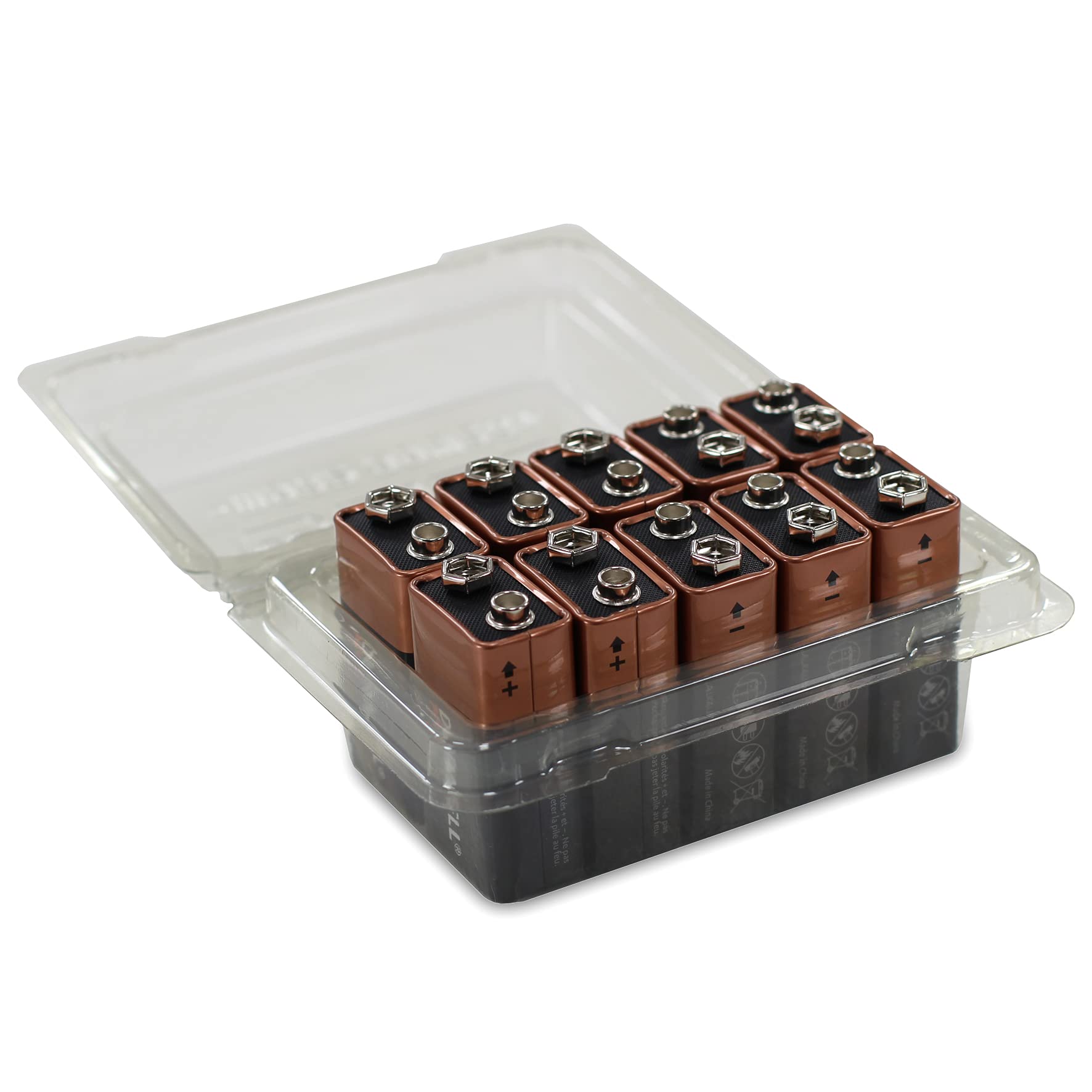 Batterie Energizer 9v Batterie Alcaline Industriali Energizer 9V PP3/LR22 - Per Allarmi Antincendio, Alti Prestazioni Pile Industriali 9 Volt - Foto 2