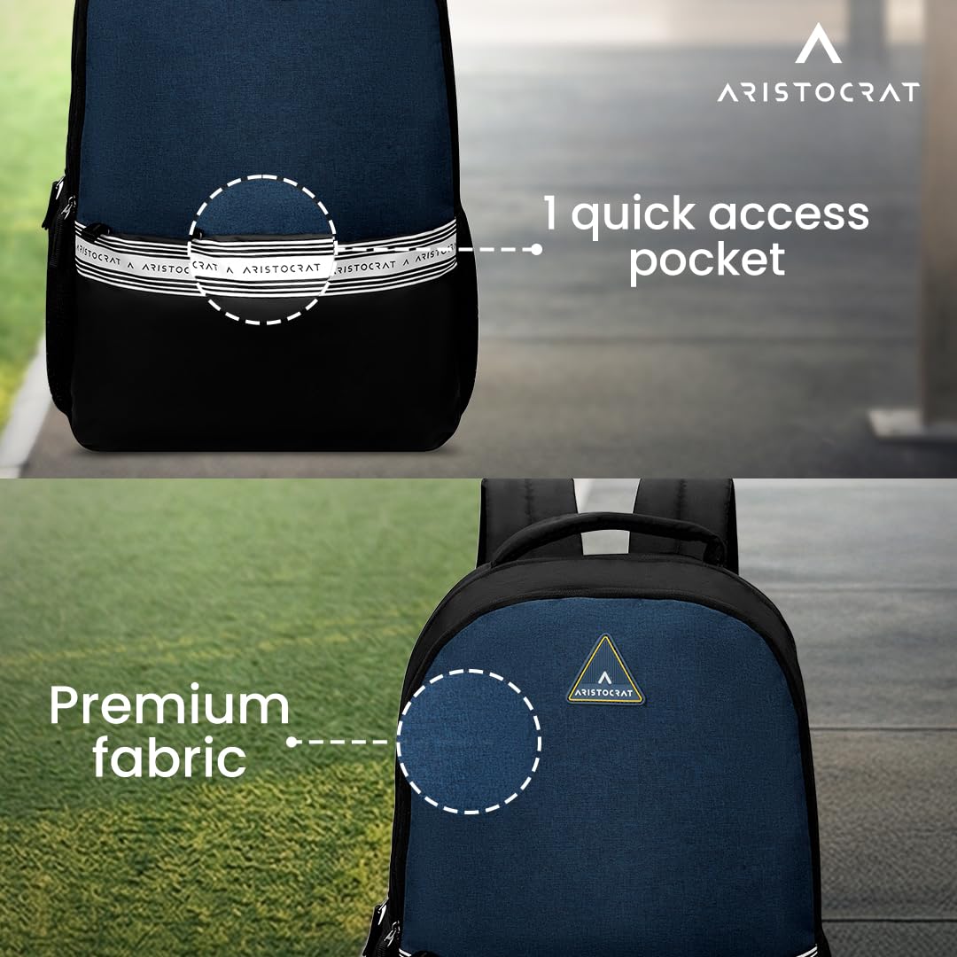 Aristocrat Blake Laptop Backpack - 15.6" & FREE SHIPPING -3