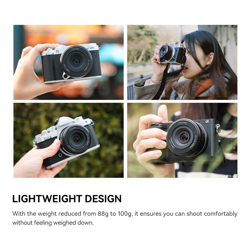 Amazon.co.jp: TTArtisan af 27mm F2.8 APS-C STM オートフォーカス X
