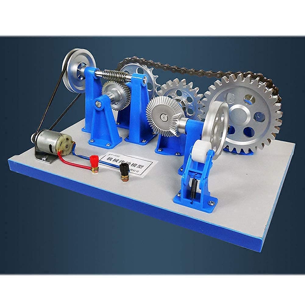 Life Accessories Mechanisches Getriebemodell Physikexperiment Wissenschafts- und Bildungsausrüstung Mehrere Rotationsmodi Physikalisches Laborgerät,