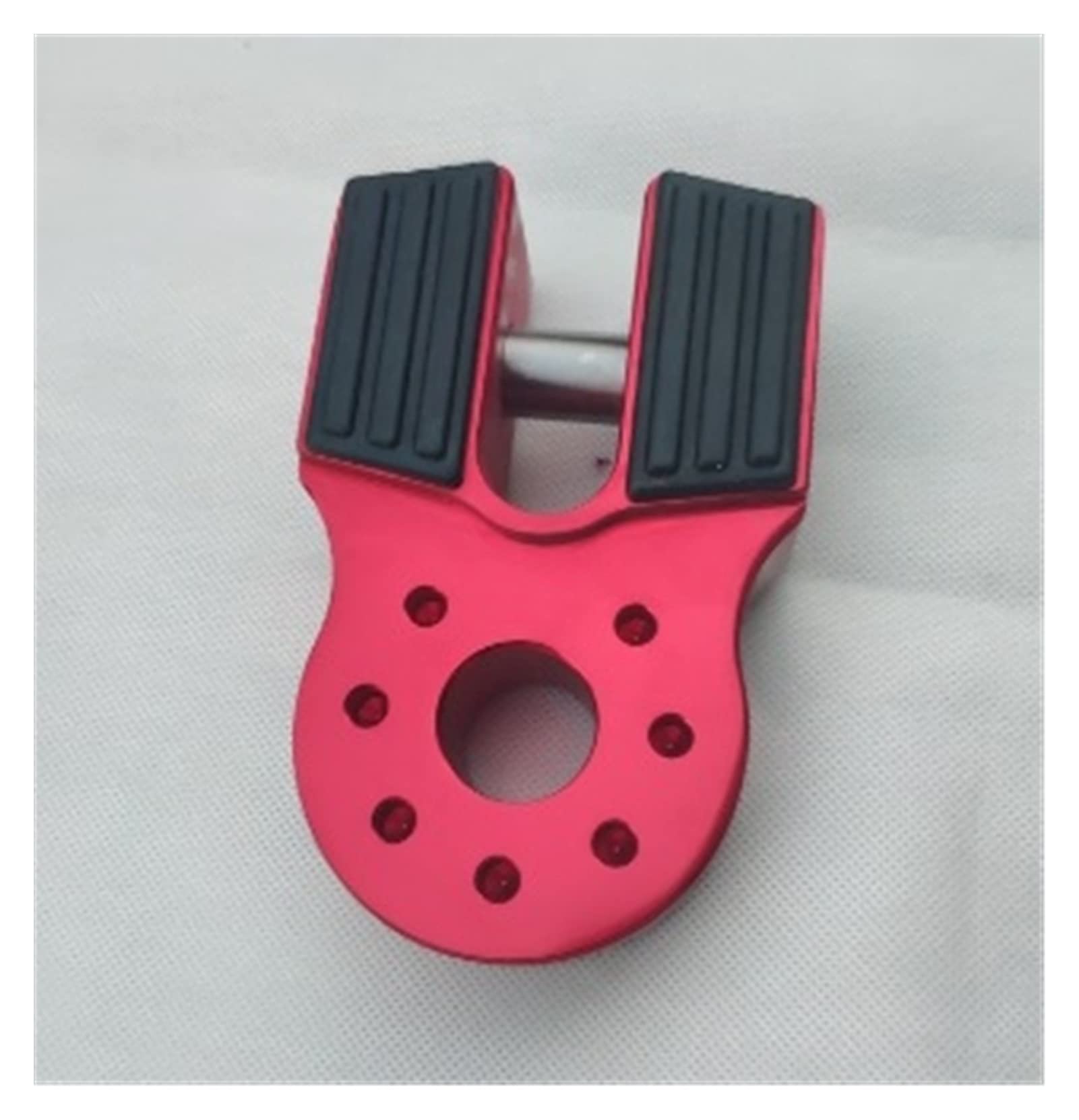Engine Hoist, 10Ton Metal Connecting Part for Winch Towing Rope ATV UTV Tow Trailer Webbing Sling Lifting(Rosso)
