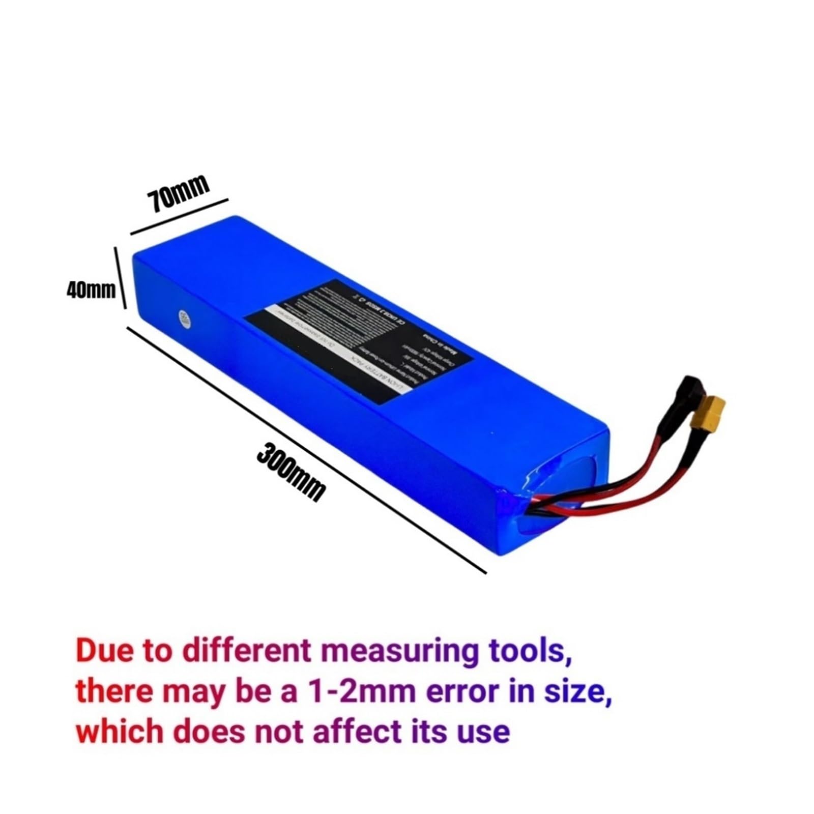 Batterie lithium 10S3P 36V 9800mAh, compatible avec les trottinettes électriques AOVO/AOVOPRO / M365 et Kugoo S1, S3 et M2 Pro.(Battery-XT30-JST)