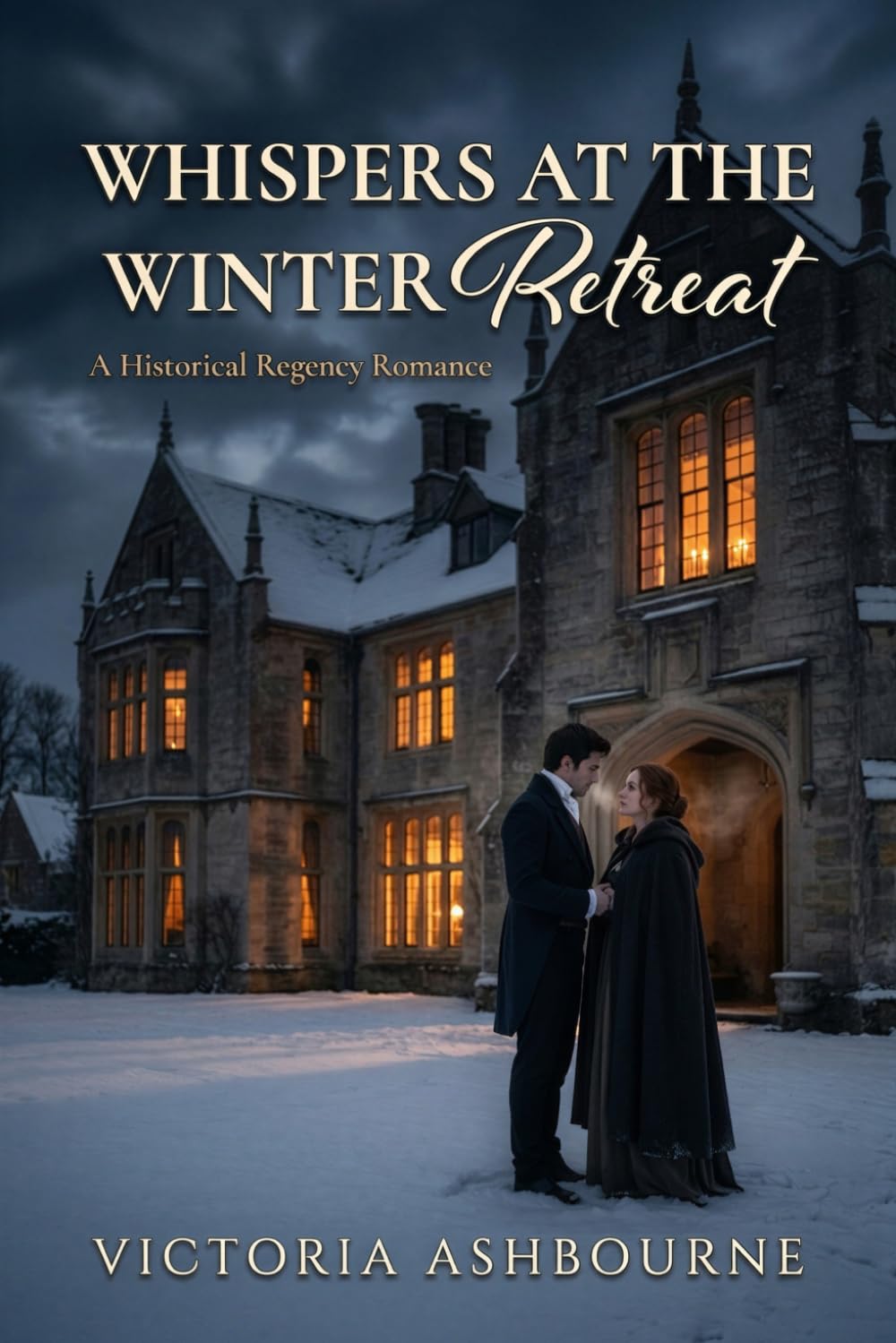 Whispers at the Winter Retreat: A Historical Regency Romance (Winterwood Abbey)