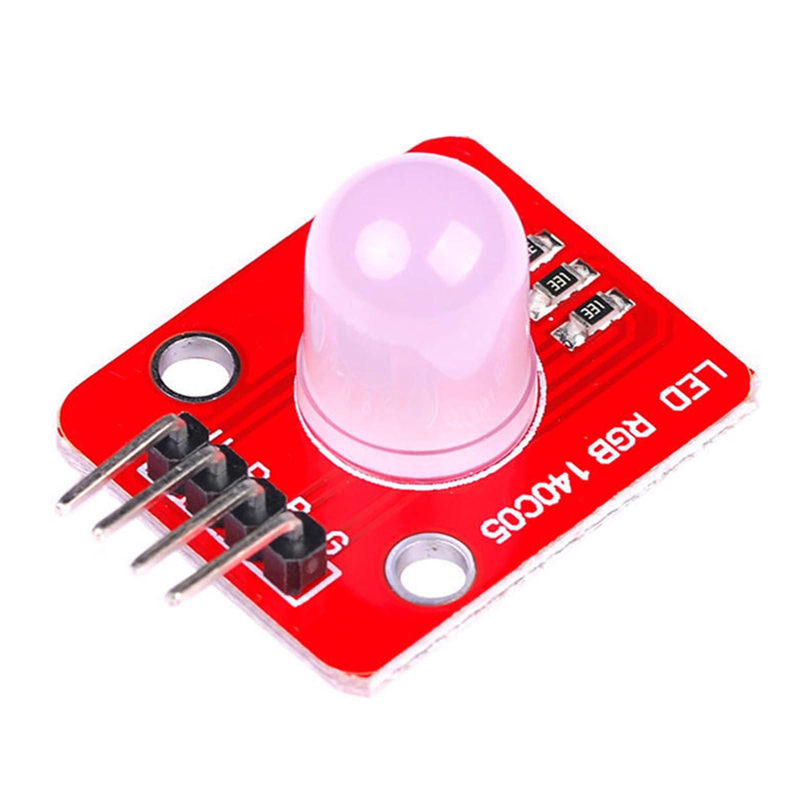 10mm LED Module with High Brightness and 5V Voltages Input Perfect for Electronics Projects Module