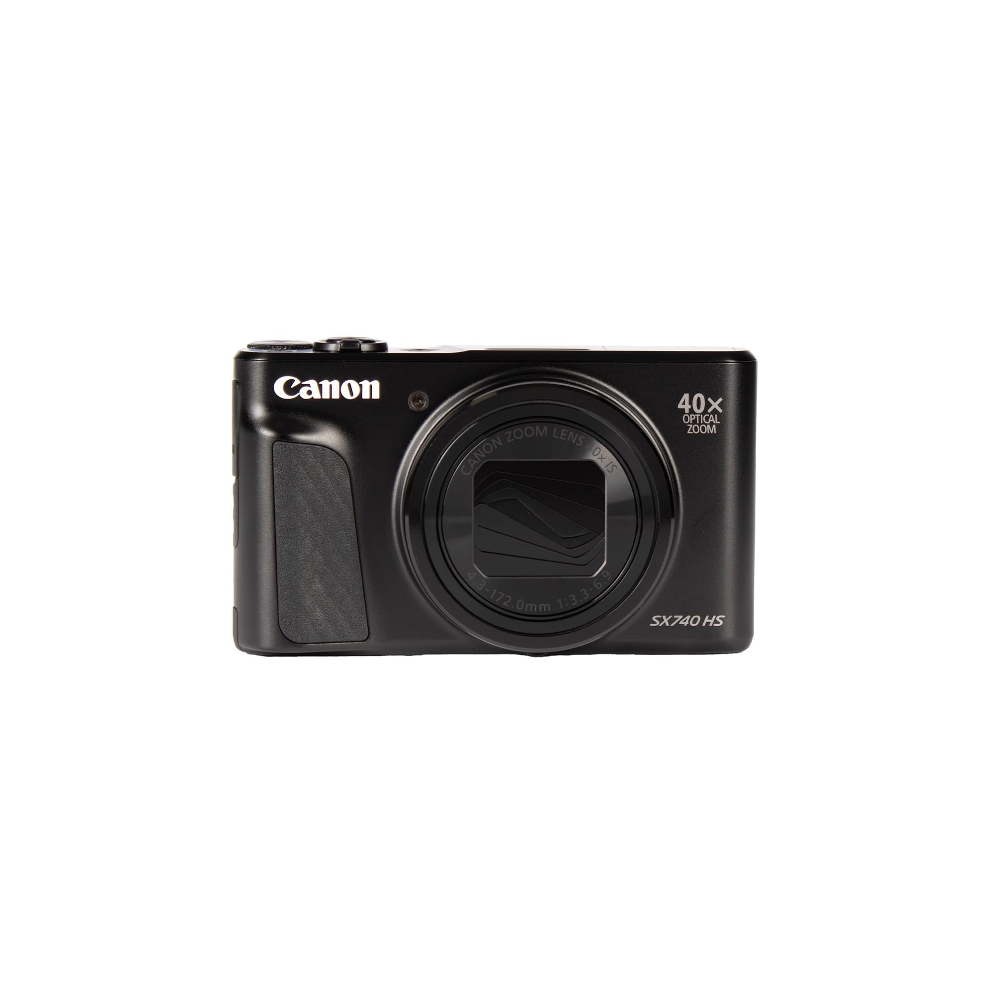 Canon PowerShot SX740 HS Lite Edition Digital Camera (20.3 MP, 40x Optical Zoom, 7.5 cm (3 Inch) Display, DIGIC 8, 4K Ultra HD, HDMI, Wi-Fi, Bluetooth, Automatic Aperture, Automatic Timer, Black