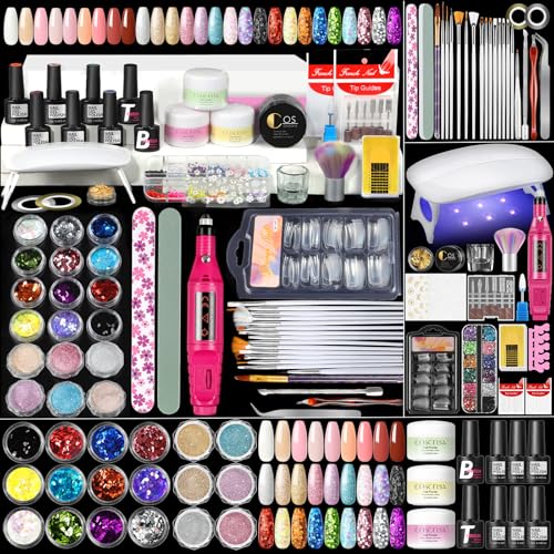 Acrylic Nail Kit for Beginners with Tools Set